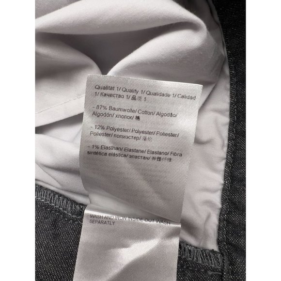 ESCADA Women's Size 46 US 18 Gray Straight Leg Slacks Dress - Picture 10 of 11